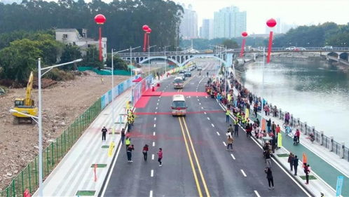 投入约1.2亿元,东莞万江4项市政路桥工程顺利通车